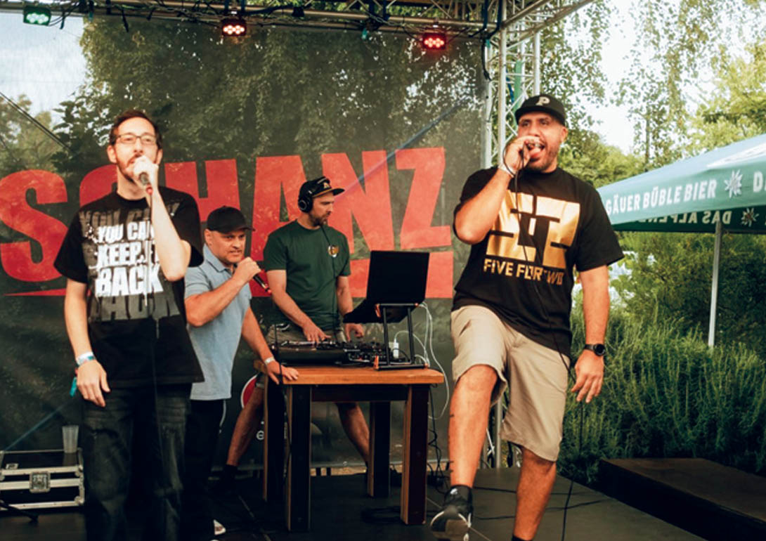 Ein Live-Musik Auftritt.