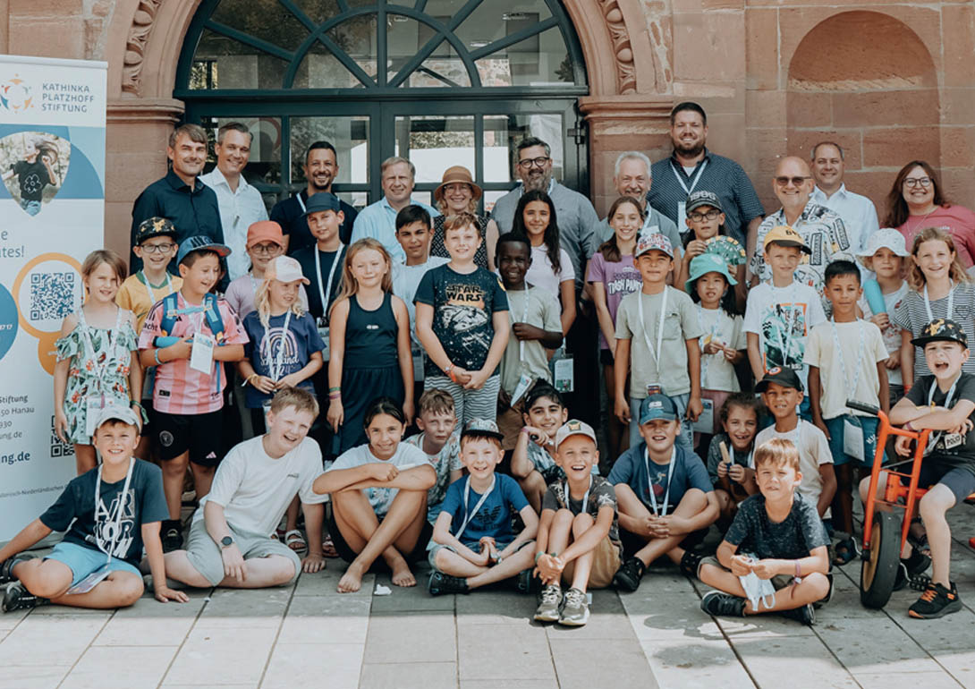 Gruppenbild der Kinderstadt 2025.